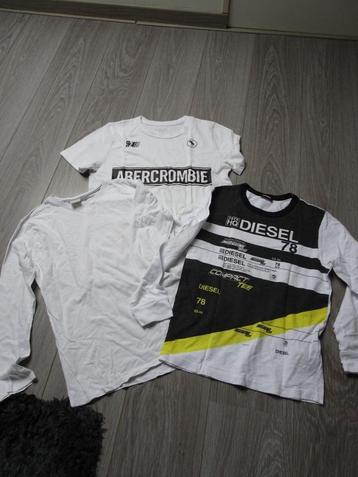 kledingpakket 140 3 shirts beschikbaar voor biedingen