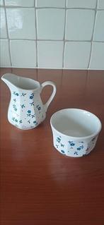 melkkannetje en suikerpotje, Ophalen