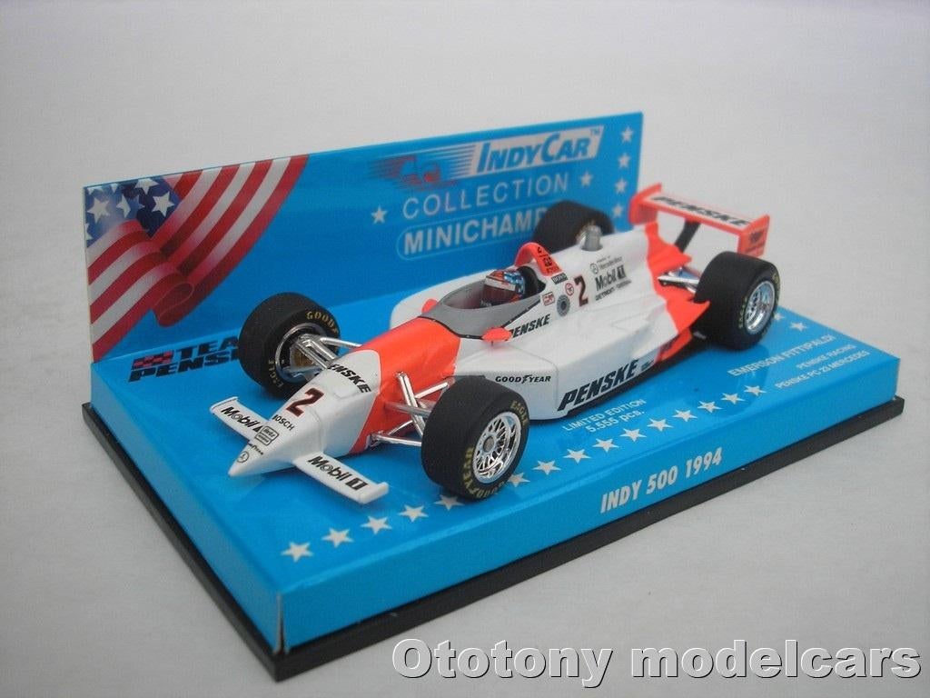 Penske PC23 Mercedes Indy500 1994 Fittipaldi 1/43 Minichamps, Ophalen of Verzenden, Nieuw, Auto, MiniChamps