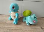 Pokemon Knuffels - Squirtle & Bulbasaur, Ophalen of Verzenden, Gebruikt, Overige typen