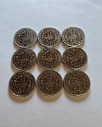 9 Rijksdaalders herdenkingsmunt Unie van Utrecht, 1979, Ophalen of Verzenden, Koningin Juliana, 2½ gulden, Losse munt