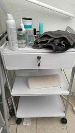Trolley met lade, Ophalen, Gebruikt