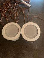 Plafond speakers - Set van 2, Audio, Tv en Foto, Luidsprekers, Gebruikt, Minder dan 60 watt, Front, Rear of Stereo speakers, Ophalen