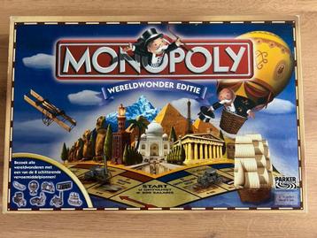 Monopoly Wereldwonder Editie Bordspel beschikbaar voor biedingen
