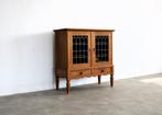 brutalist vitrinekast | kast | jaren 60 | Deens, Huis en Inrichting, Kasten | Vitrinekasten, Gebruikt, Eikenhout, ., .