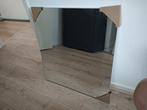 badkamerspiegel B60 x H65cm in alu lijst, Ophalen, Overige typen, Nieuw, 50 tot 100 cm
