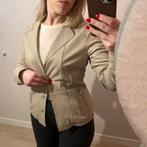 Nieuw leren colbert jasje blazer Oakwood nieuw M, Maat 38/40 (M), Verzenden, Beige, Nieuw