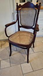 Zeldzame Antieke Mickael Thonet stoel uit 1900 fijne webbing, Antiek en Kunst, Ophalen
