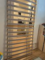 Lattenbodem 90x200, Ophalen, 90 cm, Eenpersoons, Bruin