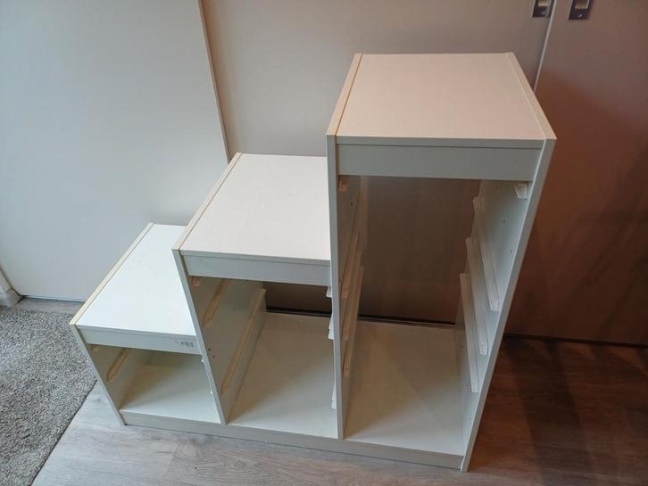Witte Trofast Trap Model - Opbergmeubel, Huis en Inrichting, Kasten | Boekenkasten, Gebruikt, 50 tot 100 cm, Minder dan 100 cm