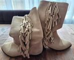 Supertrash laarzen beige maat 37, Ophalen of Verzenden, Zo goed als nieuw, Beige, Hoge laarzen