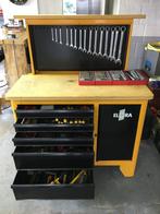 Elora Gereedschapswagen met Houten Blad, Auto diversen, Autogereedschap, Ophalen, Gebruikt
