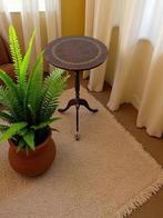Vintage ronde bijzettafel / plantentafel, Ophalen, Huis en Inrichting