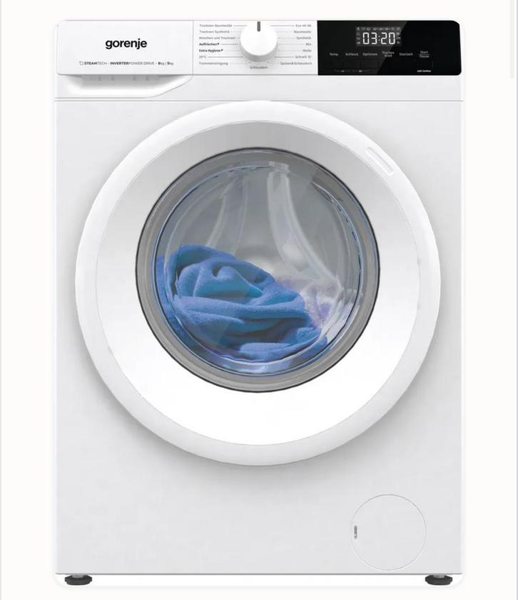 Wasmachine/Droger Combi 8/5kg - Nieuw in doos!, Witgoed en Apparatuur, Wasmachines, Nieuw, Voorlader, 8 tot 10 kg, 85 tot 90 cm