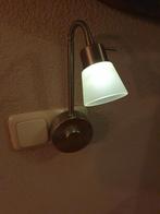 2 Dimbare led wandlampjes rvs, Ophalen of Verzenden, Zo goed als nieuw, Led