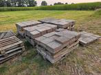 31m2 stoeptegels 30x30, Tuin en Terras, Tegels en Klinkers, Ophalen, Gebruikt, 10 m² of meer, Beton