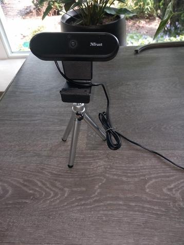 Trust webcam zwart zo goed als nieuw beschikbaar voor biedingen