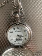 Ketting klokje, Ophalen of Verzenden, Zo goed als nieuw, Zilver, Overige materialen