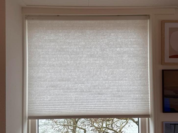 IKEA Tredansen smart slimme rolgordijn plissé 120cm x 195 cm, Huis en Inrichting, Stoffering | Gordijnen en Lamellen, Zo goed als nieuw