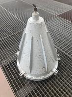 Fabriekslamp aluminium, Huis en Inrichting, Lampen | Hanglampen, Ophalen, Gebruikt, 50 tot 75 cm, Industrie, fabriek