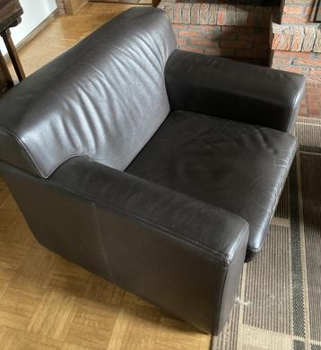 Te koop leren fauteuil