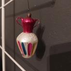 B794 oude kerstbal zeldzaam kruik 8 cm, Diversen, Kerst, Ophalen of Verzenden, Gebruikt