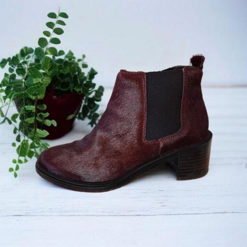 ROYAL REPUBLIQ Town Chelsea pony schoenen maat 39, Kleding | Dames, Schoenen, Nieuw, Lage of Enkellaarzen, Rood, Verzenden