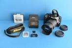 Nikon D3200+Nikon AF Nikkor DX 18-55mm f3.5-5.6G ED VR v.a.:, Spiegelreflex, Ophalen of Verzenden, Zo goed als nieuw, Nikon