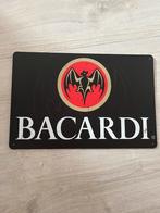 Bacardi metalen bordje 30cm x 20cm, Ophalen of Verzenden, Nieuw, Reclamebord