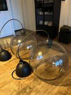 IKEA glazen hanglampen, Huis en Inrichting, Lampen | Hanglampen, Ophalen, Zo goed als nieuw, Glas, Minder dan 50 cm