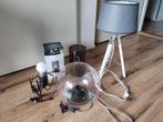 Verschillende tafellampjes, Ophalen, Zo goed als nieuw, Glas, Minder dan 50 cm
