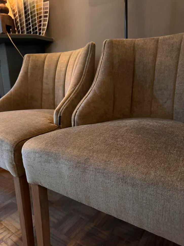 2x Olav Home eetkamerstoel Cas, Huis en Inrichting, Stoelen, Nieuw, Twee, Stof, Overige kleuren, Ophalen of Verzenden
