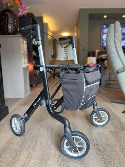 Rehasense Streamer rollator - Zwart, Diversen, Rollators, Gebruikt, Lichtgewicht, Opvouwbaar, Ophalen