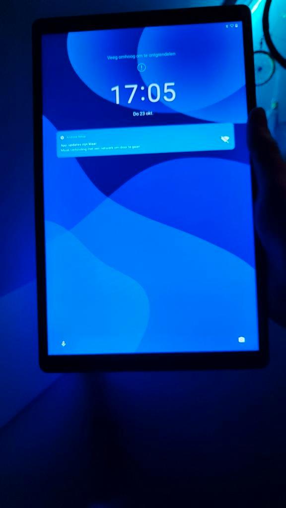 Lenovo Tab M10 HD + Hoes + oplaaddock, Computers en Software, Android Tablets, Zo goed als nieuw, 10 inch, 64 GB, Uitbreidbaar geheugen