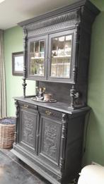 Brocante, antieke buffetkast, Huis en Inrichting, Kasten | Buffetkasten, Ophalen, Gebruikt, 100 tot 150 cm, 200 cm of meer