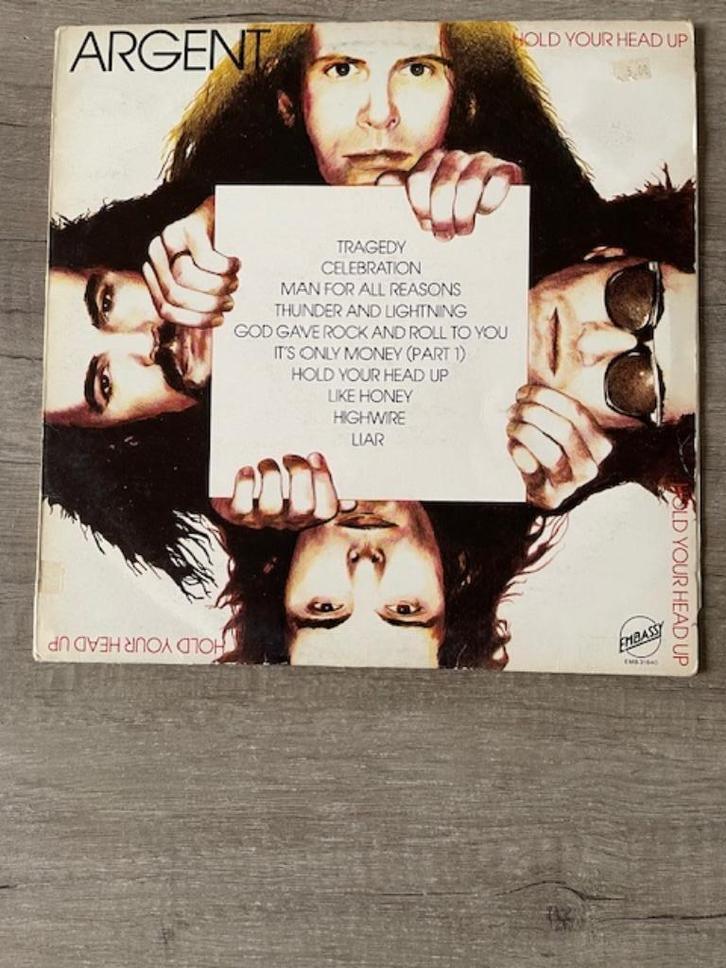 LP Argent  - Hold Your Head Up - 1978, Cd's en Dvd's, Vinyl | Hardrock en Metal, Gebruikt, Ophalen of Verzenden
