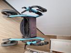 Rollz motion rolator lichtblauw, Diversen, Rollators, Ophalen, Opvouwbaar, Gebruikt