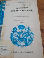 Muziek uit Europese Zangboeken Vol. 6 voor blokfluit, Gebruikt, Overige instrumenten, Klassiek, Overige soorten