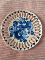 Blauw Porseleinen Schaal met Bloemmotief, Ophalen of Verzenden