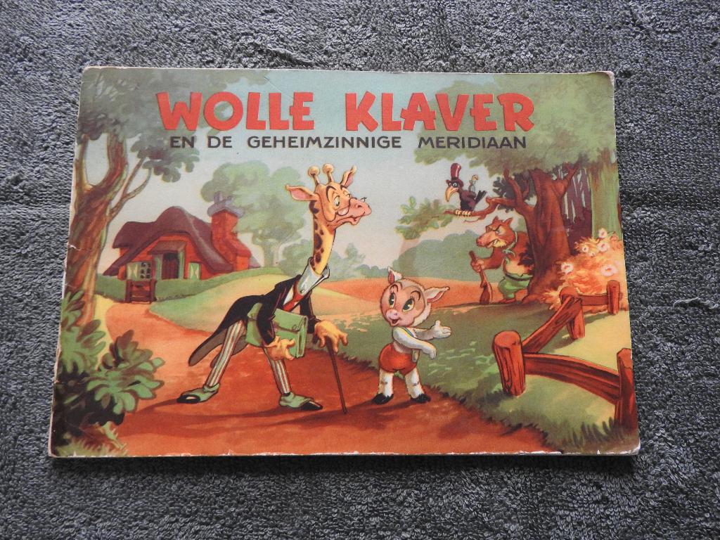 Marten Toonder - Wolle Klaver en de geheimzigge Meridiaan, Ophalen of Verzenden, Gelezen