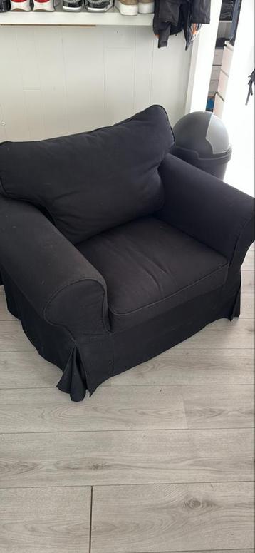 Zwarte IKEA Ektorp Fauteuil - afbeelding 2
