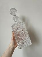 Prachtige kristallen karaf, 27,5x9x9cm. Royal Crystal Rock, Verzenden, Gebruikt