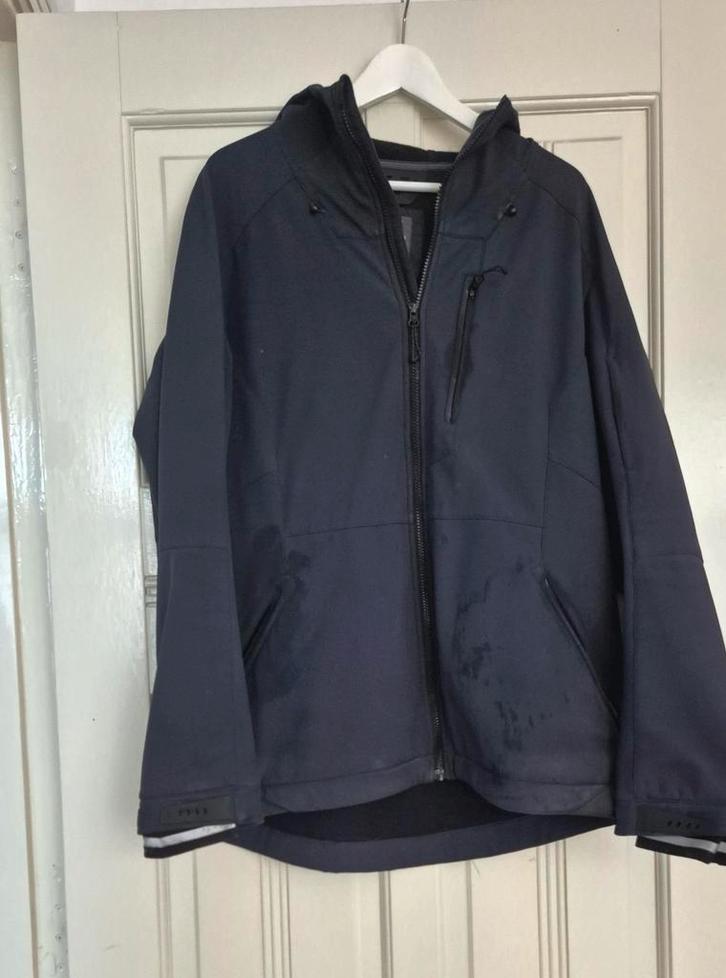 Jas/ Jack Human Nature XL prima staat! Donkerblauw Softshell, Kleding | Heren, Jassen | Winter, Gedragen, Maat 56/58 (XL), Blauw