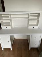 Hemnes bureau met bovenstuk, Huis en Inrichting, Bureaus, Ophalen, Zo goed als nieuw