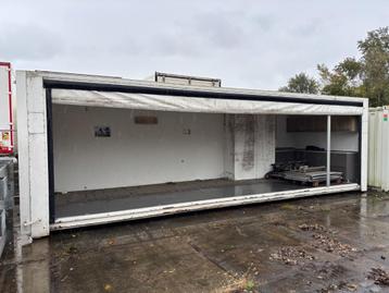 afzetbak / container unit met keuken beschikbaar voor biedingen