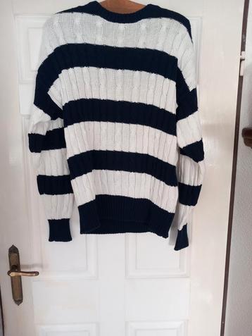 Gestreept trui - Blues of the Ocean - Maat L beschikbaar voor biedingen