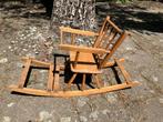Vintage houten kinderschommelstoel, Kinderen en Baby's, Ophalen, Gebruikt, Stoel(en)