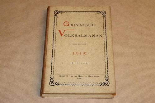 Groningse Volksalmanak 1915 — Geschiedenis & Letterkunde, Boeken, Geschiedenis | Stad en Regio, Gelezen, 20e eeuw of later, Ophalen of Verzenden