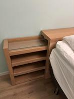 Ikea Malm hoofdbord met nachtkastjes 160 breed, Ophalen, Bruin, Tweepersoons, Zo goed als nieuw