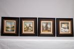 4 schilderijen ‘De 4 seizoenen’ van N.Verheyden, Antiek en Kunst, Kunst | Schilderijen | Klassiek, Ophalen